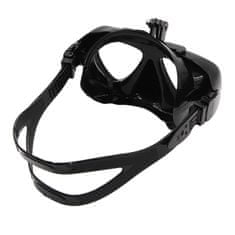 TELESIN Diving potápěčské brýle s držákem na sportovní kamery, černé