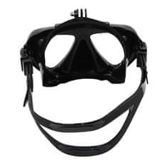 TELESIN Diving potápěčské brýle s držákem na sportovní kamery, černé