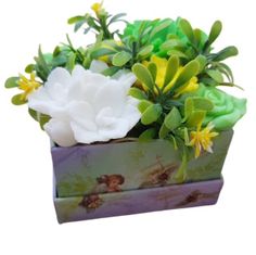 made by ANTEROS Mýdlová kytice z mýdel v dárkovém miniboxu Soňa