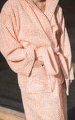 Sotra Froté župan s kapucí dámský, růžový, 100% bavlna, vel. L