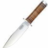 NL3L Njord nůž na přežití 15 cm, kůže, kožené pouzdro