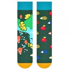 More Pánské vzorované nepárové ponožky More 079 melanžově šedá 43-46
