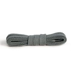 Kaps Ploché tmavě šedé bavlněné tkaničky do bot délka 60 cm