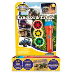 Brainstorm Toys Ruční foto projektor - Traktory a náklaďáky