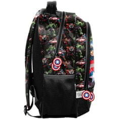 Paso Školní batoh Avengers Fight ergonomický 41cm černý