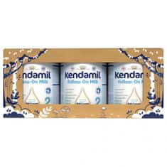Kendamil Kendamil 2 Pokračovací mléko pro kojence DHA+ 3x800g Přírodní pohádkové balení