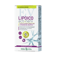 Erba Vita LIPOICO ACTI-NERV RETARD doplněk stravy - antioxidace