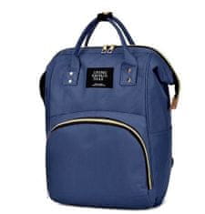 Kruzzel Dámský městský batoh 2v1 modrý ISO 8912