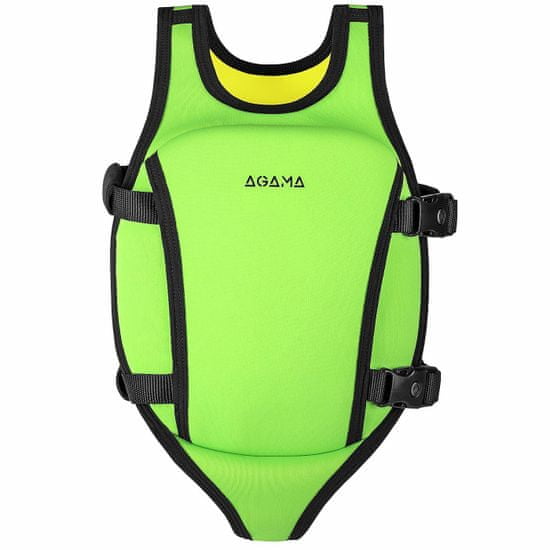 AGAMA dětská plavecká vesta, zelená