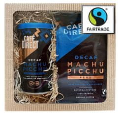 Cafédirect Dárkový bezkofeinový balíček Machu Picchu instantní káva a mletá káva bez kofeinu