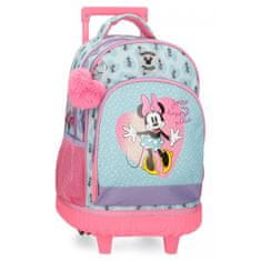 Joummabags Školní batoh na kolečkách MINNIE MOUSE My Happy Place, 29L, 2792921