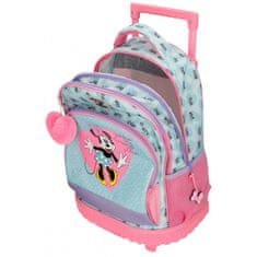 Joummabags Školní batoh na kolečkách MINNIE MOUSE My Happy Place, 29L, 2792921