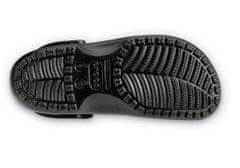 Crocs Classic Clogs Unisex, 43-44 EU, M10W12, Pantofle, Dřeváky, Black, Černá, 10001-001