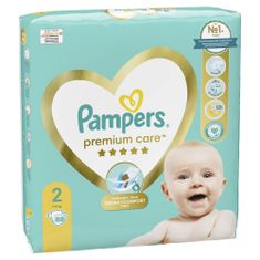 Pampers Premium Care plenky vel. 2 (88 ks plenek) 4-8 kg