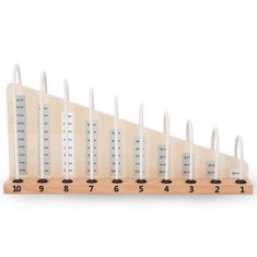 Mamabrum Dřevěné počítadlo - Montessori, učení počítání