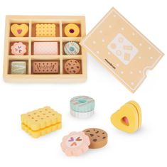 Mamabrum Dřevěná krabička na sušenky - sada pro děti