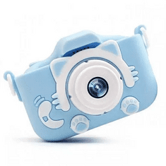 Sobex Dětský fotoaparát X5 kočka- modrý- dětský fotoaparát 