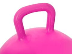 WOWO Růžový Skákací Míč Klokan o Průměru 45 cm pro Děti