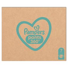 Pampers Pants vel. 7, 114 ks, 17kg+ - měsíční balení