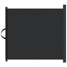 Vidaxl Zatahovací ohrádka pro domácí mazlíčky černá 82,5 x 125 cm