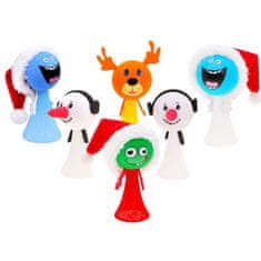 JOKOMISIADA Santův skřítek Skákací hračka pružina Santa Reindeer Snowman ZA4708