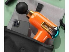 Verk 24455 Masážní pistole LCD s nástavci 30 W, fialová