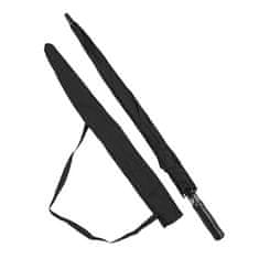 MPM QUALITY Poloautomatický deštník Carmen, průměr 110 cm, černá