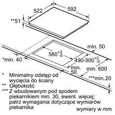 Bosch indukční deska PIE651FC1E