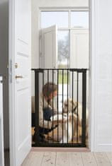 BabyDan vysoká zábrana Premier PET GATE, š. 73-80 cm černá