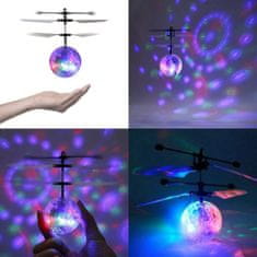 S-Idee s-Idee létající Discokoule s LED osvětlením