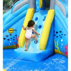 Happy Hop Bazén se skluzavkami - Vodní svět, skákací hrady