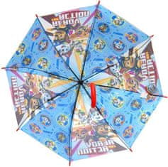 EUROSWAN Deštník Paw Patrol transparentní automatický 72cm