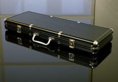 Greatstore Hliníkový kufr na 500 ks žetonů s příslušenstvím