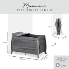 Hauck Play N Relax Center Melange Charcoal