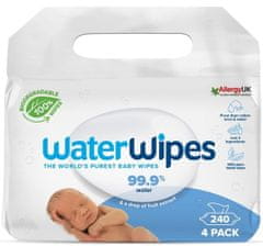 WaterWipes 100% BIO odbouratené ubrousky 4x 60 ks