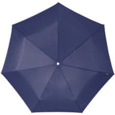 Samsonite Skládací automatický deštník Alu Drop S Slim tmavě modrá