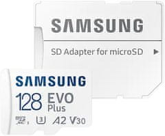 Samsung micro SDXC karta 128GB EVO Plus + SD adaptér (MB-MC128KA/EU)