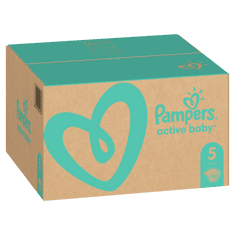 Pampers Pleny Active Baby 5 Junior (11-16 kg) Měsíční balení - 150 ks