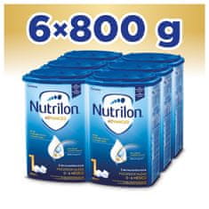 Nutrilon 1 Advanced počáteční kojenecké mléko 6x 800g, 0+