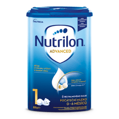 Nutrilon 1 Advanced počáteční kojenecké mléko 6x 800g, 0+