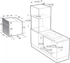 Gorenje vestavná trouba BO6735E05B HomeMade