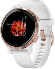 Garmin Venu 2S, Rose Gold/White