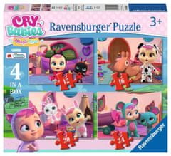 Ravensburger Puzzle Cry Babies: Kouzelné slzy 4v1 (12,16,20,24 dílků)