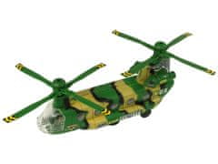 INTEREST Vojenská helikoptéra - zvukové a světelné efekty.