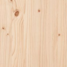 Greatstore Psí bouda 90x60x67 cm masivní borové dřevo