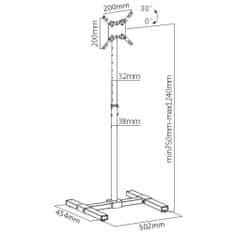 Fiber Mounts FM11 stojan na televize a monitory