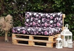 Blomster Polstry na paletový nábytek sada 120x40, růžová