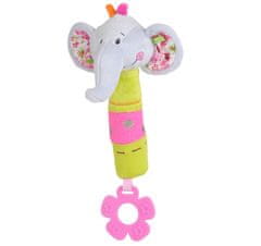 BabyOno Edukační hračka - pískací - Slon
