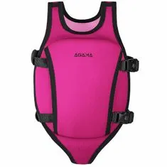 AGAMA Dětská plavecká vesta růžová 3/6 let růžová (18/30 kg)