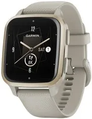 Garmin VENU SQ 2 Music, Cream Gold/French Gray